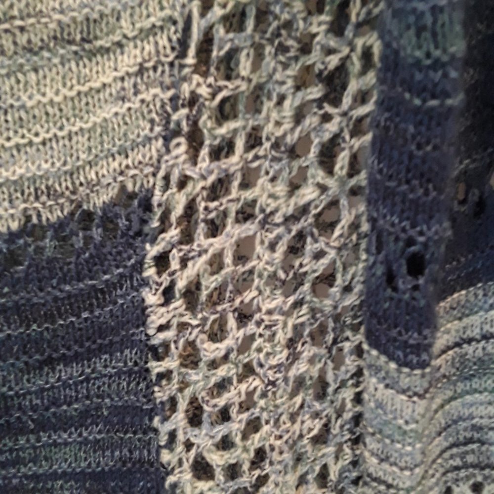 Like New INC blue grey sweater - Picture 2 of 8